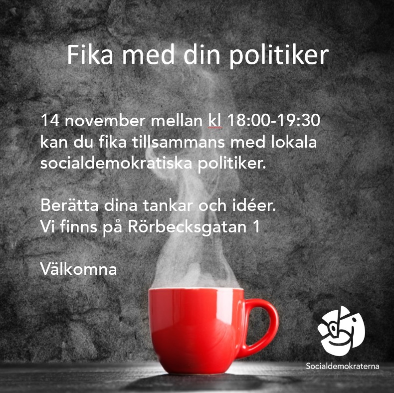 Fika med din politiker